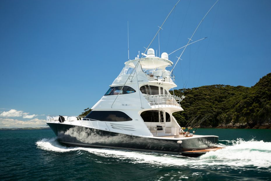 Luxury fishing charter in the Bay of Islands