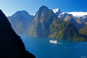 Milford Sound New Zealand cruising luxury travel