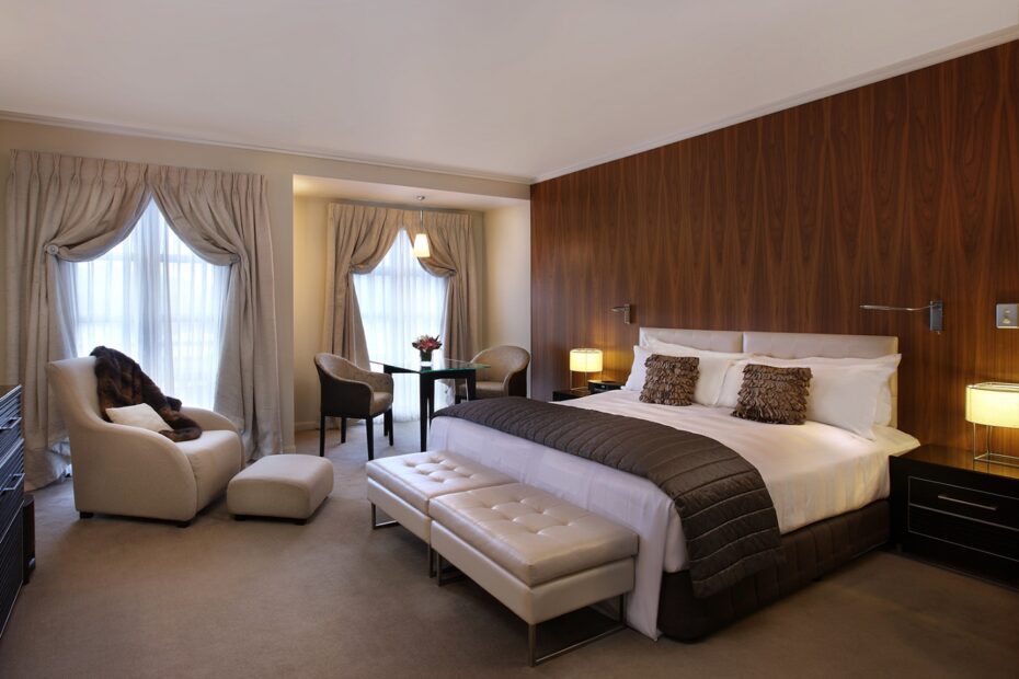Interior of room at Sofitel Queenstown