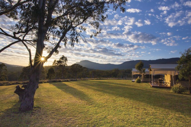 Scenic Rim Walk South East Queensland sunrise