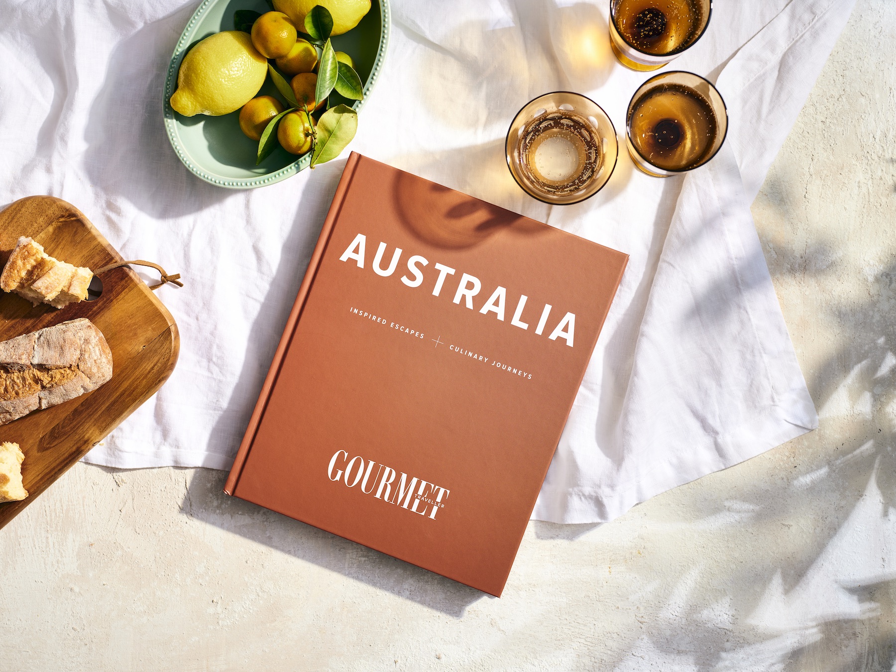 Gourmet Traveller Australia Cook book and travel