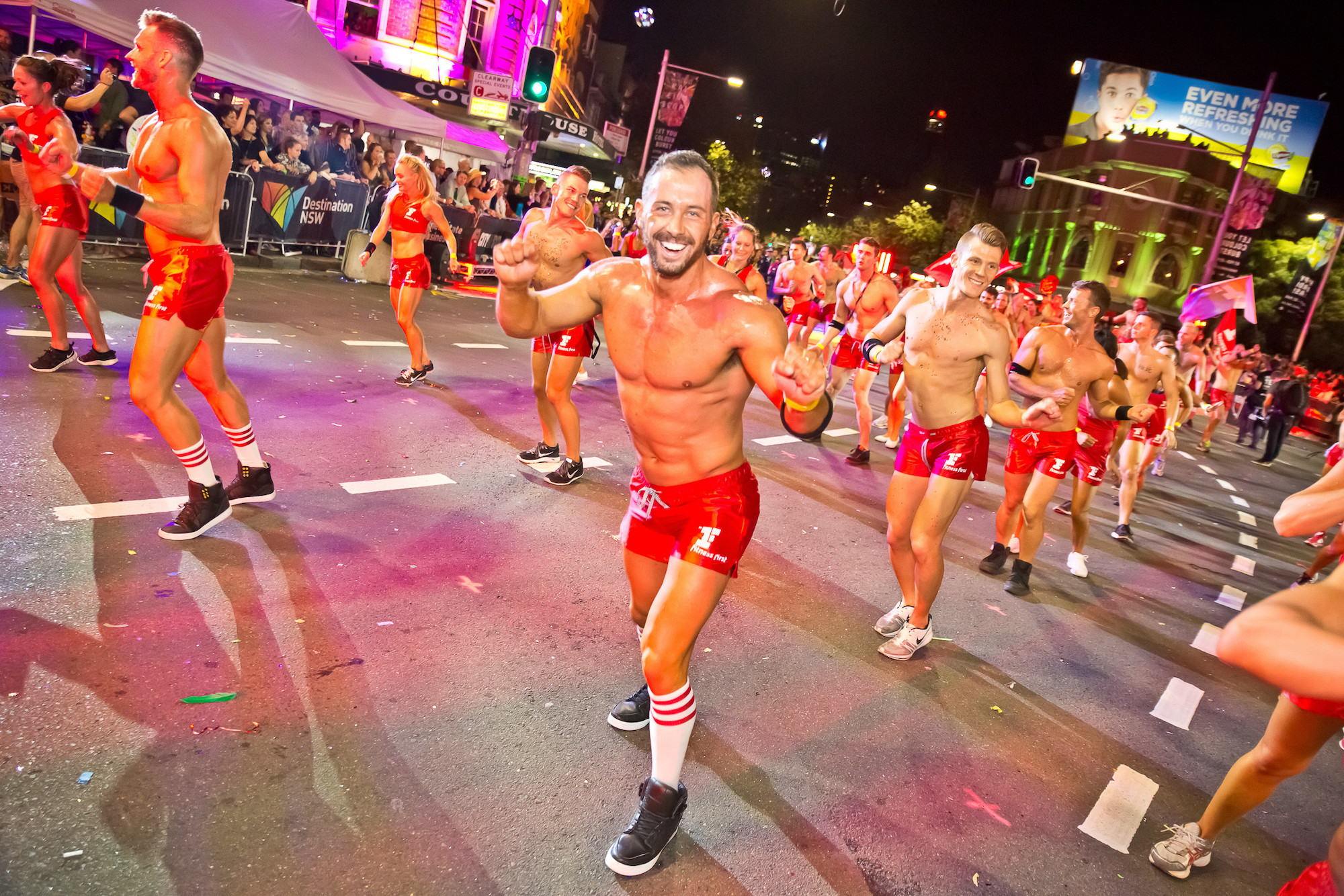 Sydney Gay and Lesbian Mardi Gras Parade exclusive access