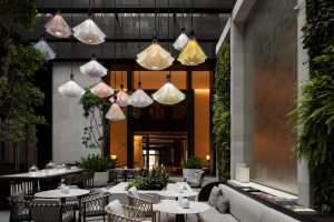 Capella Sydney luxury boutique hotel Sydney Aperture guest lounge