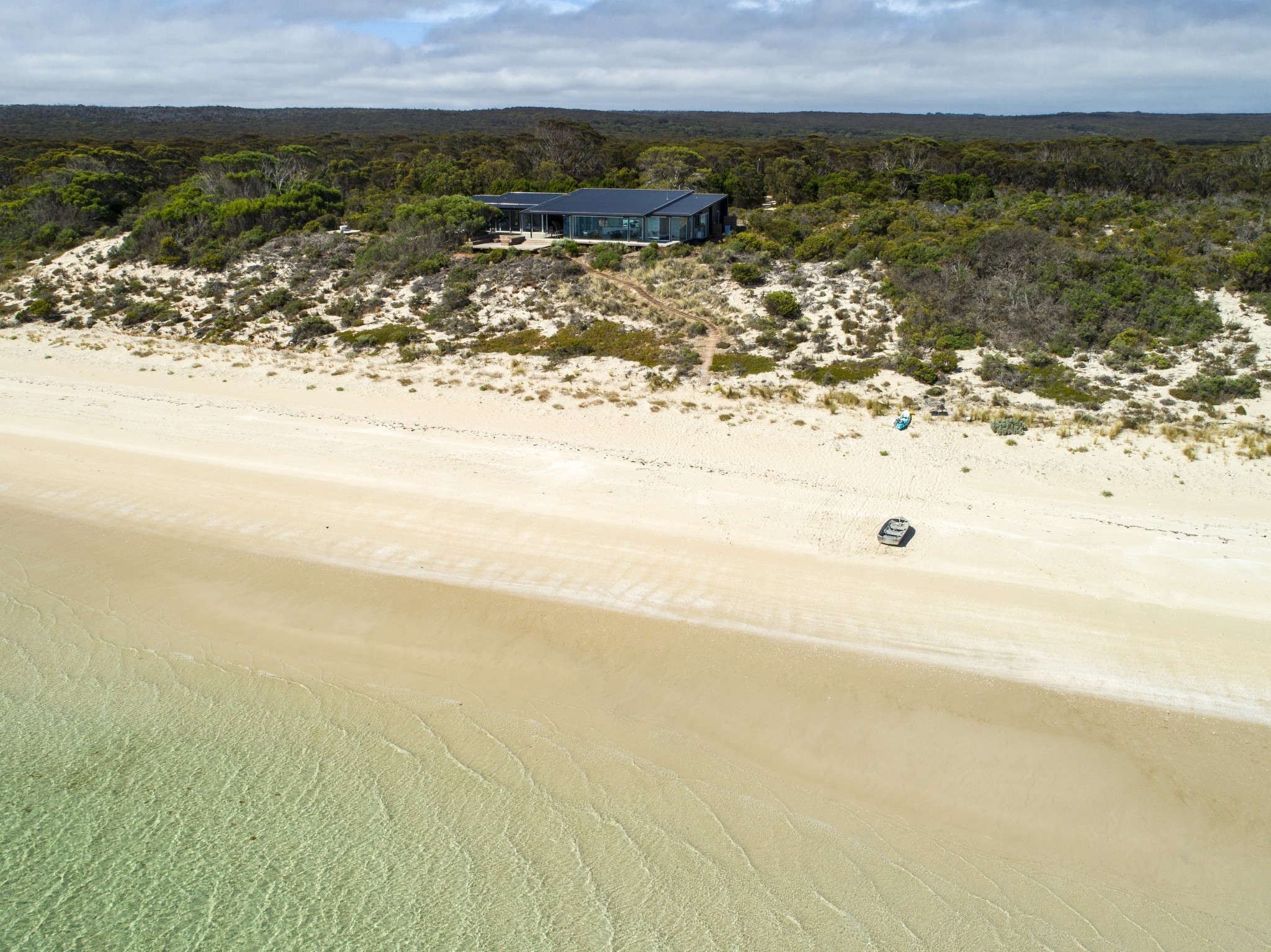 One Kangaroo Island beachside exclusive-use private villa on Kangaroo Island