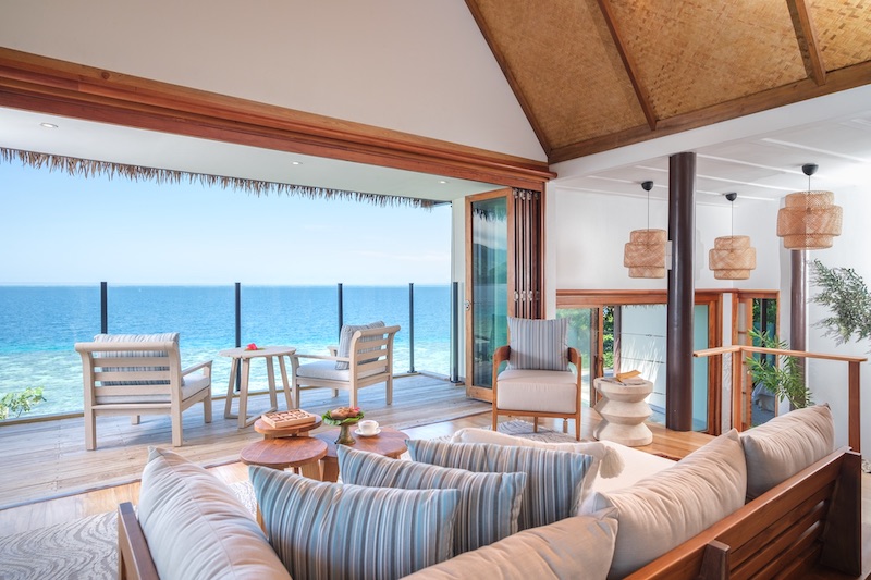 Royal Davui luxury adults only resort Fiji new ocean view room