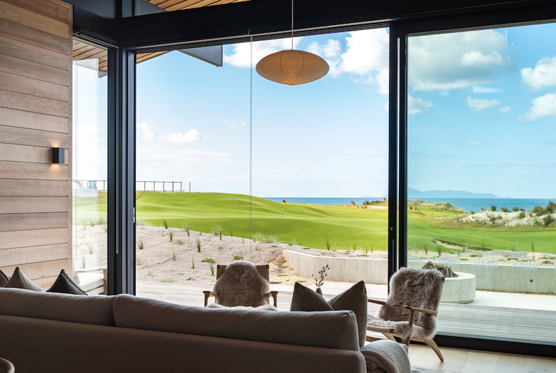 Te Arai Links Ocean Cottage luxury golf resort accommodation New Zealand