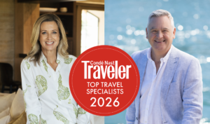 Southern Crossings' Sarah Farag and Stuart Rigg Conde Nast Travel Specialists for Australia and New Zealand