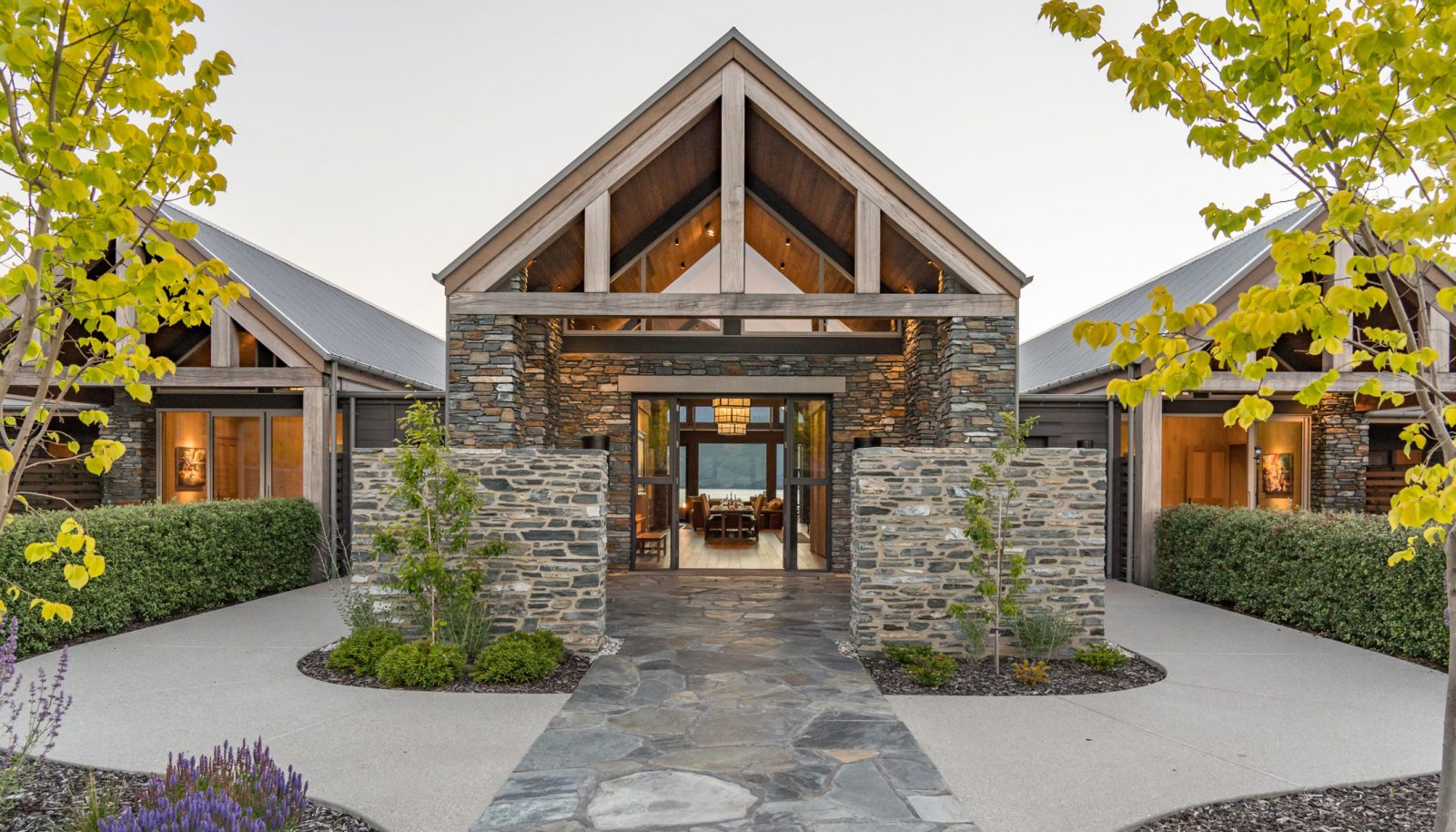 Entrance to the Villa at Blanket Bay