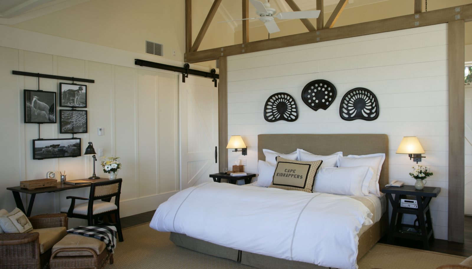 Interior of a Deluxe Suite at The Farm at Cape Kidnappers