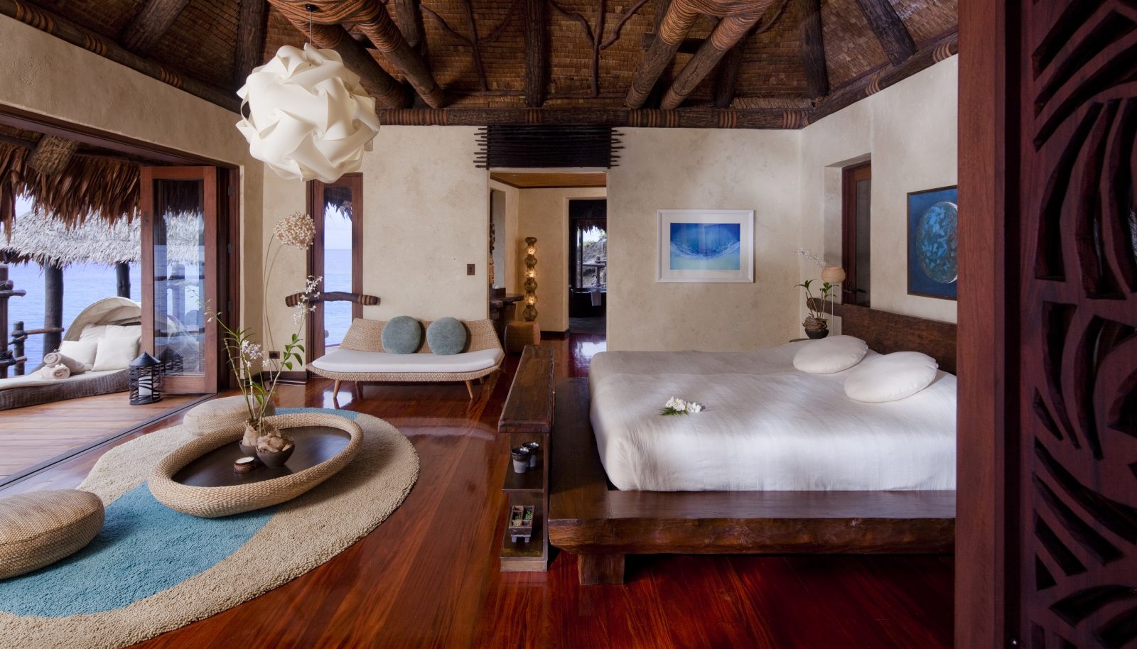 A Residence bedroom at Como Laucala Island