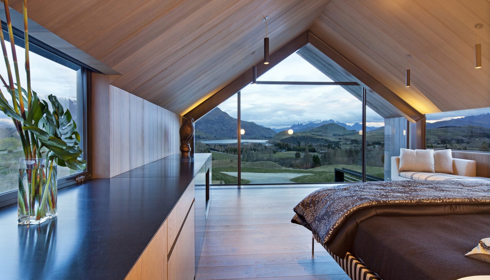 Bedroom at Lodge at The Hills