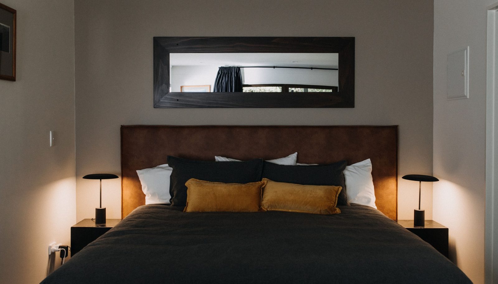 Bedroom at Maruia River Retreat