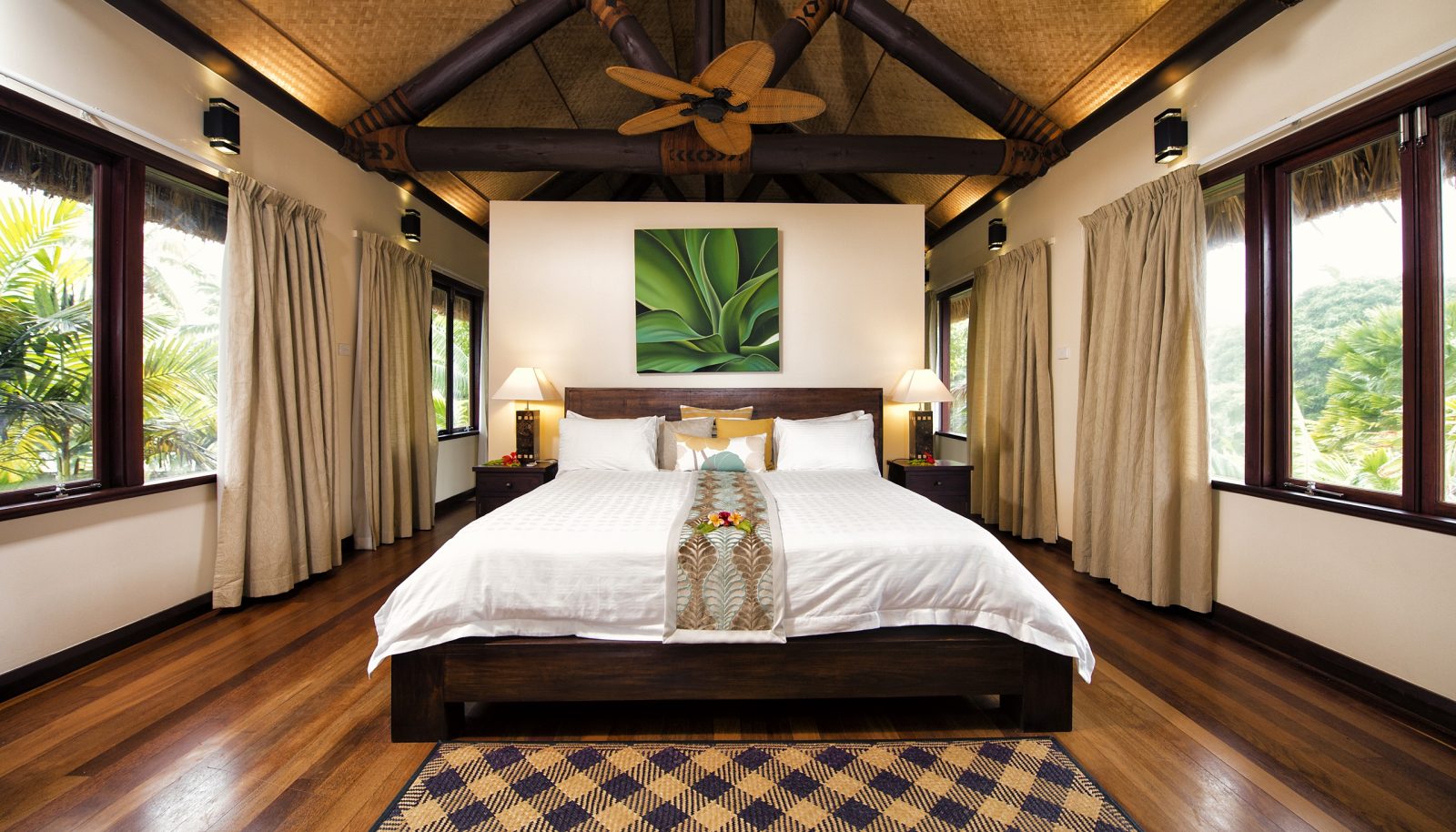 Bedroom at Nanuku Resort