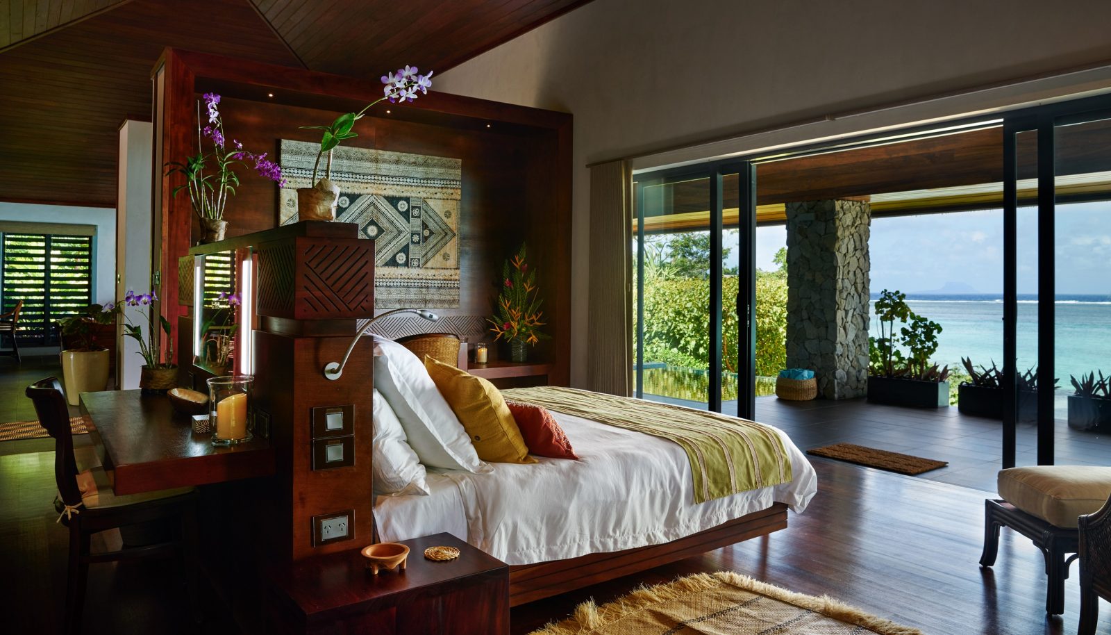 Bedroom at Vatuvara, Fiji